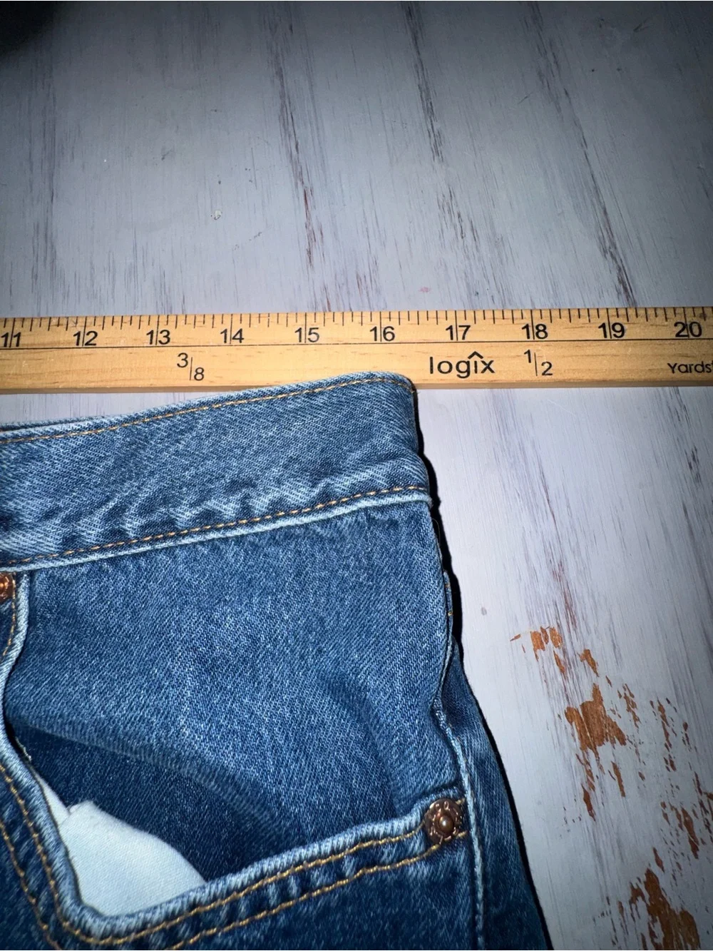 Vintage Levis 505 Jeans Mens 34x34 (32x30) Made USA Regular Fit Straight Leg 90s